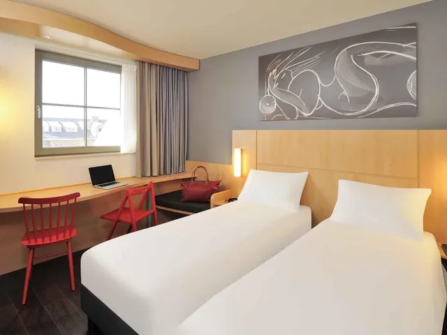غرفة قياسية بسرير مزدوج، Hotel Ibis De Panne 2/10