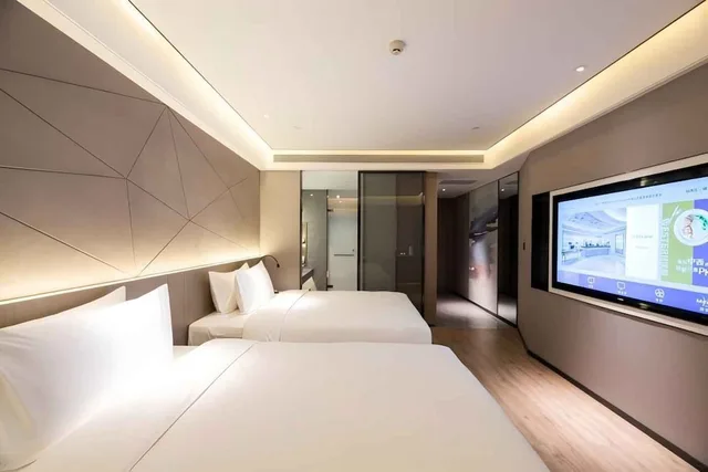 غرفة بريفيليج بسريرين منفصلين، Mercure Xining Haihu CBD 2/8