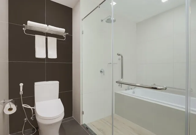 غرفة تنفيذية بسرير كينج بغرفة نوم واحدة، Somerset Harbourview Sri Racha 3/4
