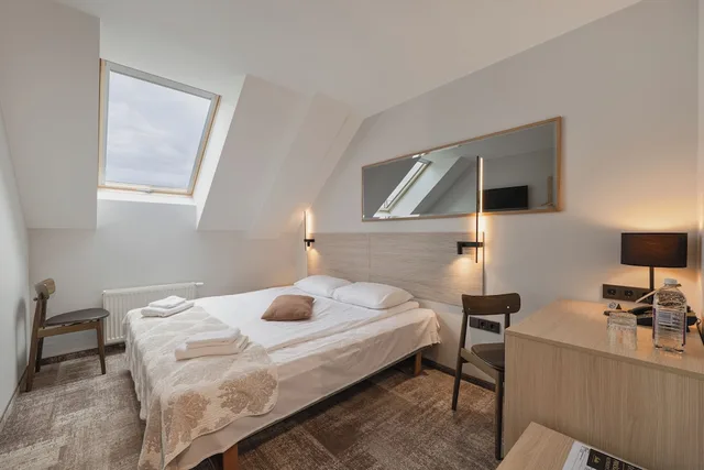 Renovated, King Bed، Ivolita Vilnius Hotel 3/9