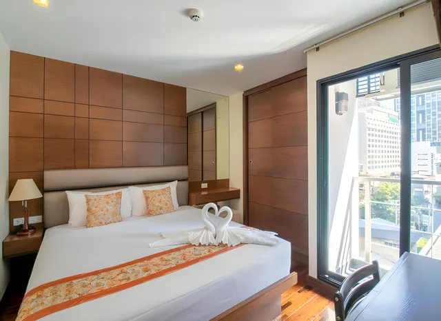 شقة بريميير بسرير مزدوج بغرفة نوم واحدة، Silom Forest Exclusive Residence 1/1