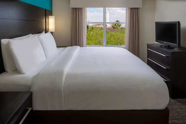 جناح بسريرين مزدوجين بغرفتي نوم، Residence Inn Orlando Convention Center 3/6