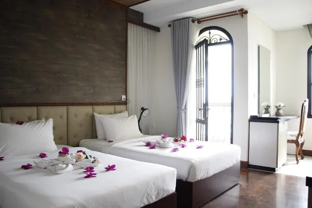 غرفة ديلوكس بسريرين منفصلين بإطلالة على المدينة، LCS Hotel & Apartment 2/9