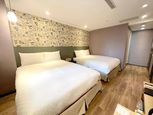 غرفة ديلوكس رباعية، Le room Hotel Kaifeng Taipei 3/9