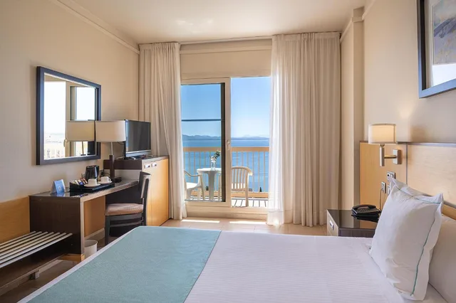 غرفة بسرير مزدوج أو سريرين منفصلين، Poseidon La Manga Hotel & Spa - Designed for Adults 8/10