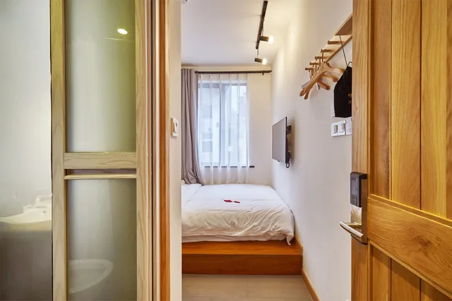 غرفة كومفورت مفردة بسرير كوين، Yueshang Yunshe Boutique Hotel 6/9