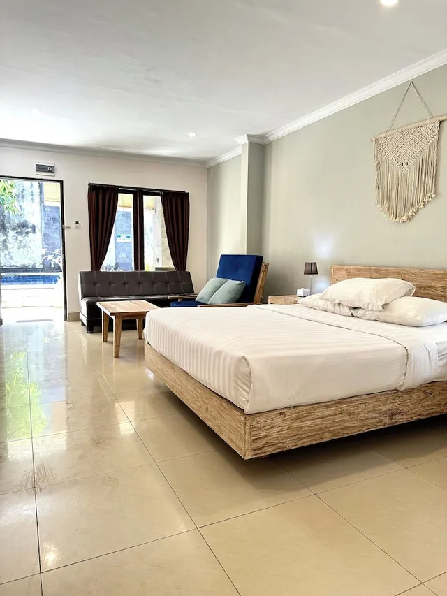 غرفة ديلوكس بسرير كينج، Radha Bali Hotel 2/10