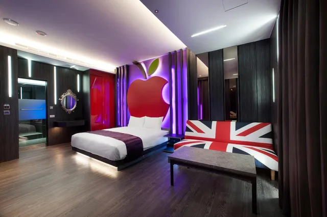 غرفة بسرير كوين، Fukun 5 Motel 2/6