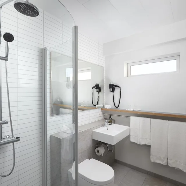 غرفة بسريرين منفصلين، Hotel Klaustur 6/7