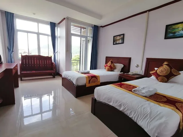 غرفة سوبيريور بسريرين منفصلين، Vilayvong Hotel 10/10