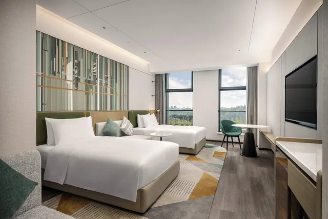 غرفة بريميوم بسرير فردي، Holiday Inn Chongqing Science Hall Hotel 3/6