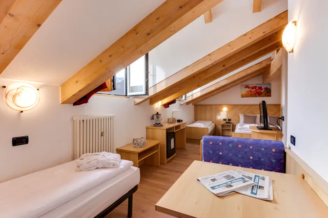 غرفة كلاسيكية عائلية، Hotel Bellamonte 5/8