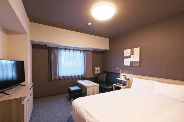 غرفة بسرير نصف مزدوج، Hotel Route Inn Choshi Eki Nishi 5/6