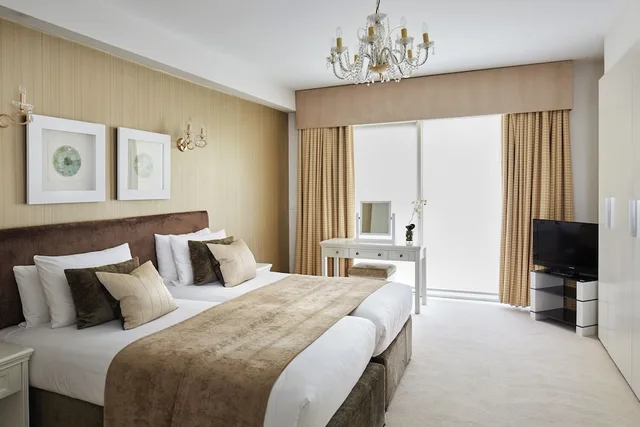 شقة بسريرين كينج بإطلالة على الحديقة بـ3 غرف نوم، Arlington House 2/7