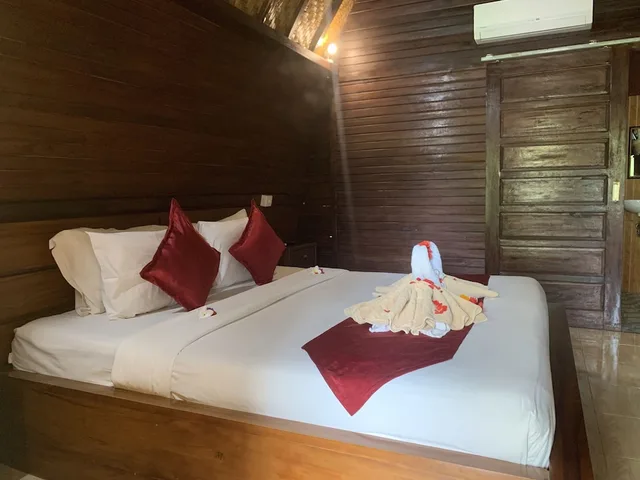 غرفة كلاسيكية بسرير كينج بإطلالة على الحديقة، Jona Bungalow 4/10