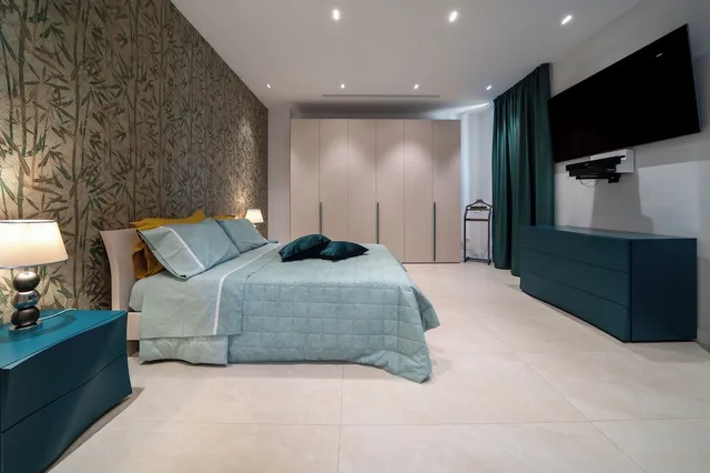 جناح بسرير كوين بإطلالة على البحر، Villa Giada Luxury Boutique 2/10