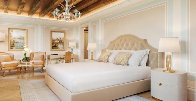 جناح بريميوم جونيور غراند بسرير مزدوج بإطلالة على القناة، PALAZZO GIOVANELLI - GRAN CANAL 1/7