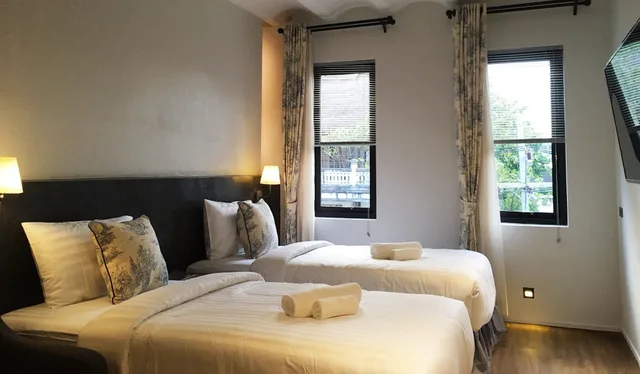 غرفة تنفيذية بسريرين منفصلين، Hotel Noir 1/4