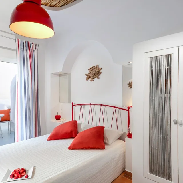 غرفة بسرير مزدوج أو سريرين منفصلين بشرفة، Adriani Hotel 9/10