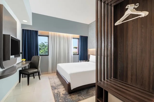 غرفة ديلوكس بسرير كوين، favehotel PGC Cililitan 4/6
