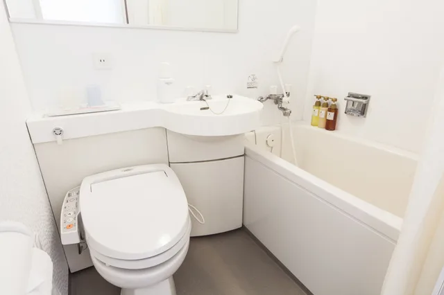 غرفة قياسية بسريرين منفصلين للمدخنين، Mystays Shin Urayasu Conference Center 4/4