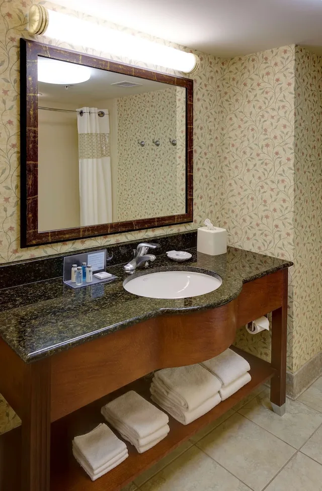 جناح بسرير كينج مع أريكة لذوي الإعاقة، Hampton Inn Suites Columbus Polaris 3/4