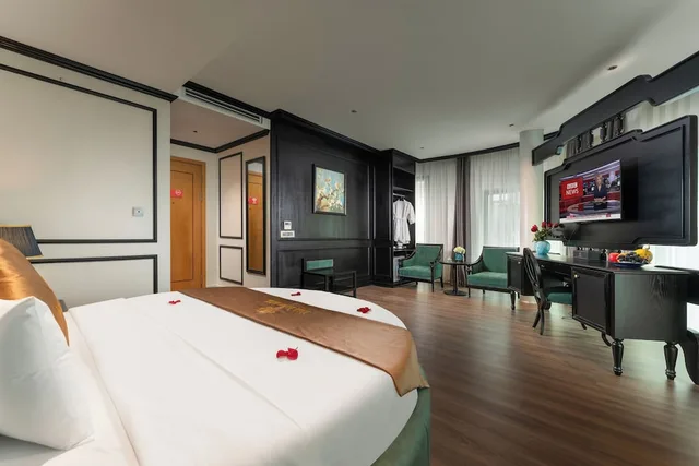 جناح سوبيريور بسرير كينج، Halo Hanoi Hotel (ex Dai Duong Hotel 3) 5/8