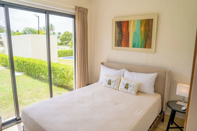 3 Bedrooms, Family, House, 1 King and 2 Double Beds, Queen Bed, Courtyard View, Patio، Xeliter Green One Playa Dorada 4/8