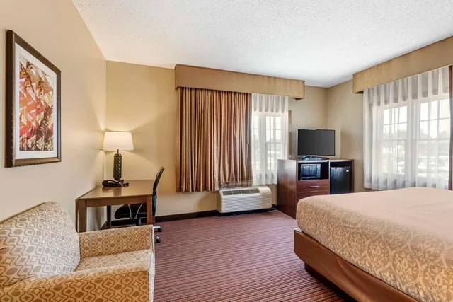 غرفة بسرير كينج يُسمح فيها بالحيوانات الأليفة، Best Western Plus Dutch Haus Inn And Suites 2/4