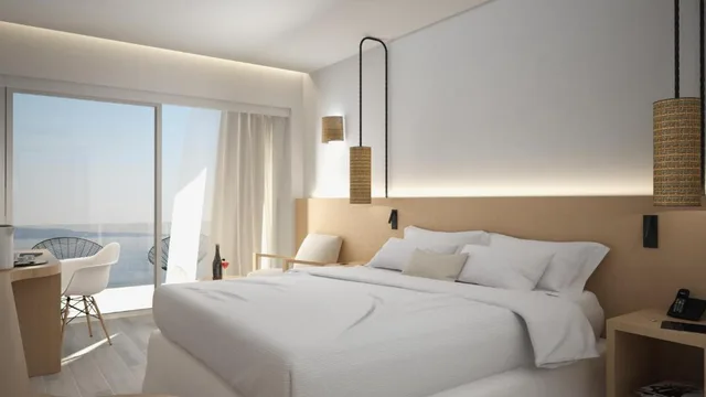 جناح بسرير كينج بإطلالة على البحر، Eleals Boutique Hotel 1/4