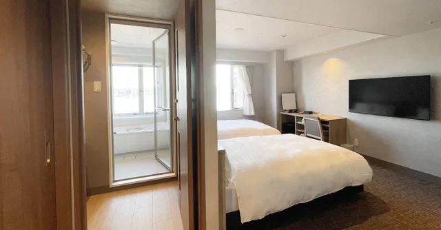 Roof Top, Deluxe, Twin Beds, Scenic View, Bathtub, Annex، Matsue New Urban Hotel 1/1