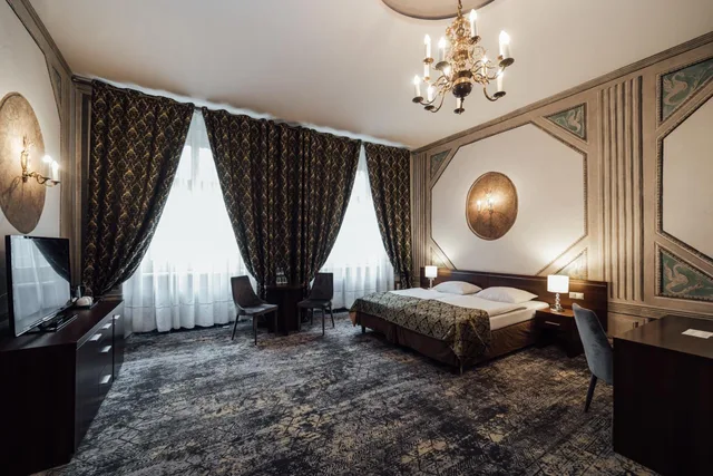 غرفة ديلوكس بسرير مزدوج أو سريرين منفصلين، Rezydent Hotel 2/5