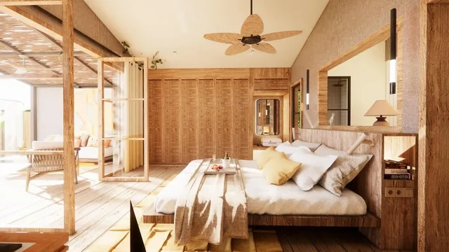 Design, Studio, Suite, King Bed, Sea View, Private Pool، Yazz Collective 6/10