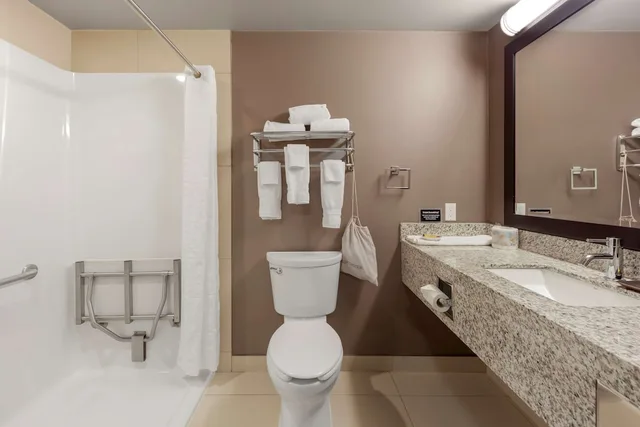 غرفة قياسية بسرير كينج لذوي الإعاقة، Best Western Plus Fox Creek 6/7