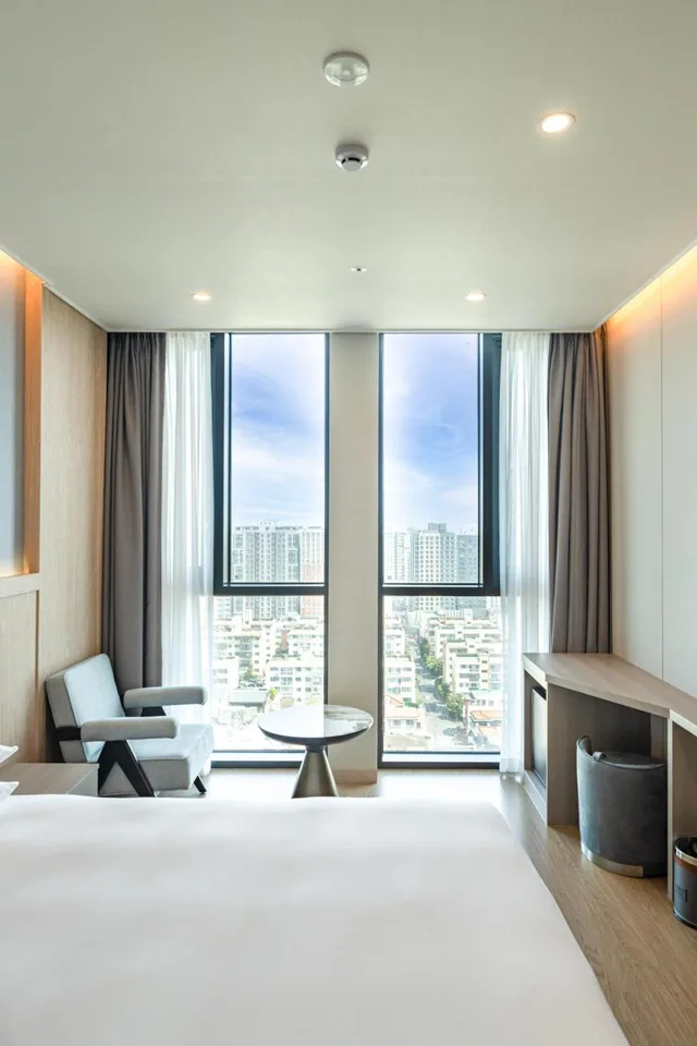غرفة بريميوم مزدوجة، Jeju Bolton Hotel 5/7