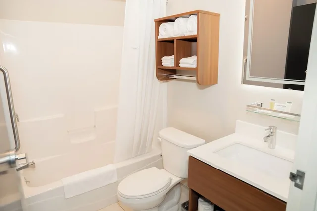 غرفة جونيور بسرير كينج، Microtel Inn & Suites By Wyndham Windham 2/2