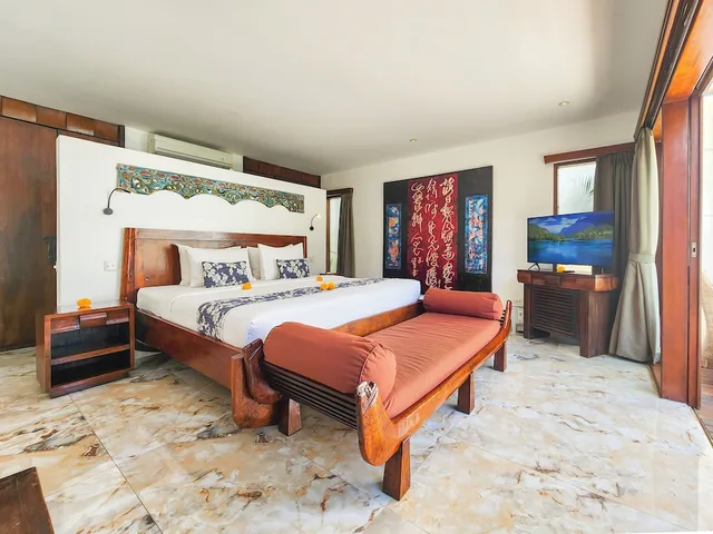 فيلا فاخرة بسريرين منفصلين وسريرين كينج بإطلالة على المسبح بـ3 غرف نوم بمسبح خاص، Villa Casis by Nagisa Bali 3/9