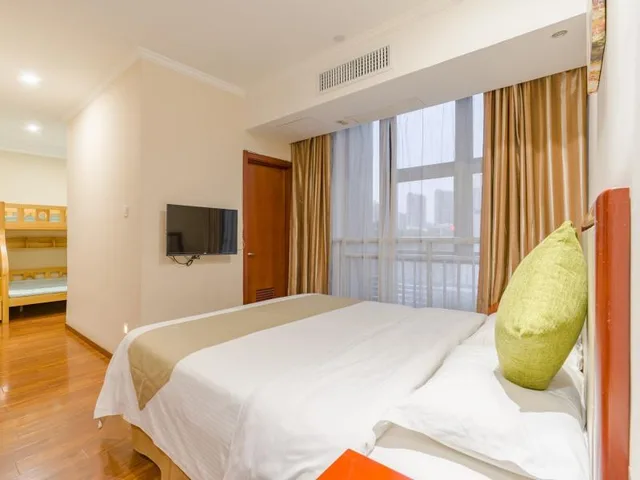 غرفة عائلية، GreenTree Inn Hefei Yangtze River West Road Science Avenue Subway Station Express Hotel 2/4