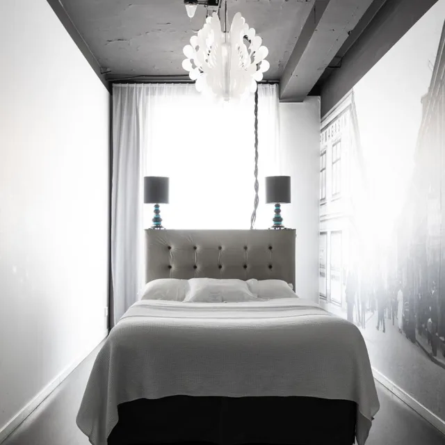 غرفة كبيرة مفردة بسرير مزدوج، Hotel Flora 5/9