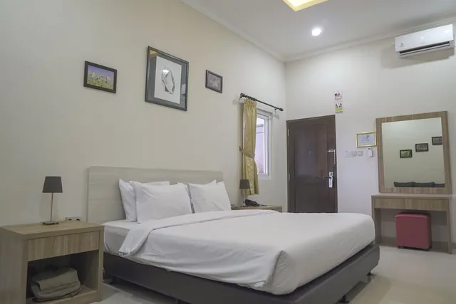 فيلا بريميوم بسرير كينج وسرير فردي بإطلالة على البحر بغرفتي نوم للمدخنين، Asoka Resort Banten 3/5
