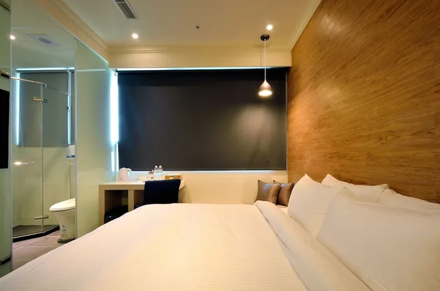 غرفة قياسية بسرير مزدوج، Merryday Hotel Banqiao Branch 1/7