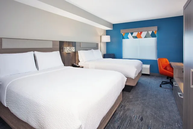 غرفة قياسية بسريرين كوين لذوي الإعاقة، Holiday Inn Express Augusta North 1/6