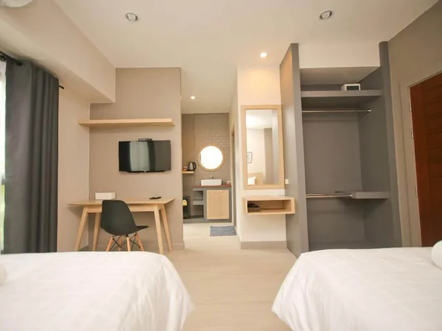 غرفة قياسية بسريرين منفصلين، Bunprasop Garden Hotel 3/6