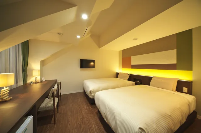 غرفة سوبيريور بسريرين منفصلين، KAWAGUCHIKO PARK HOTEL 1/4
