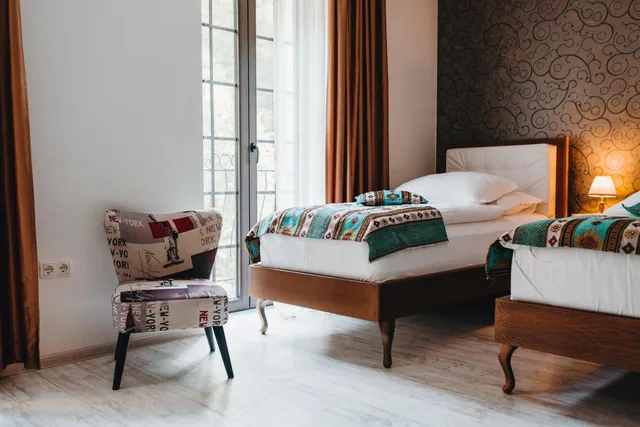 Standard, Twin Beds, Street View، Kostelski Buk Hotel 4/10
