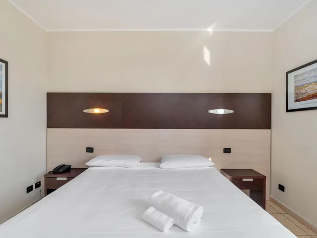 غرفة قياسية بسرير مزدوج لذوي الإعاقة، B&B HOTEL Settimo Torinese 2/6
