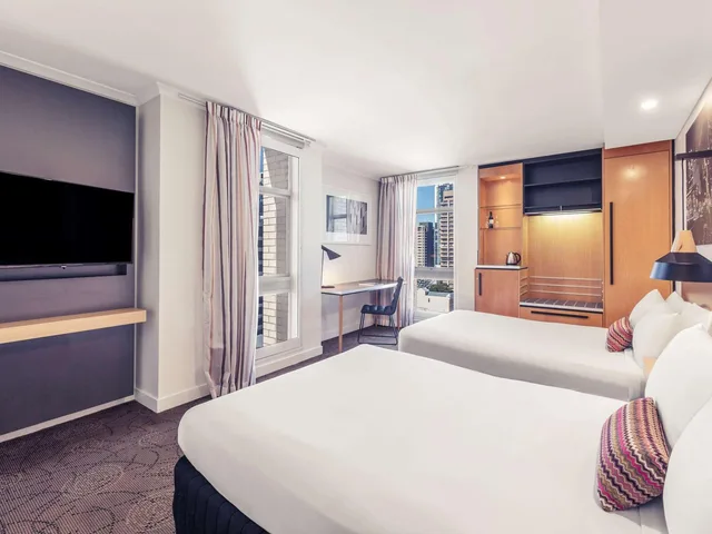 غرفة سوبيريور بسريرين منفصلين، Mercure Brisbane King George Square 5/8