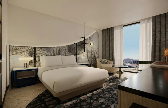 غرفة ديلوكس بسرير كينج، The Monarch San Antonio, Curio Collection By Hilton 3/6