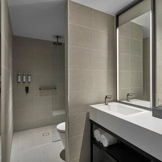 غرفة ديلوكس بسريرين مزدوجين، AC Hotel Melbourne Southbank 5/7