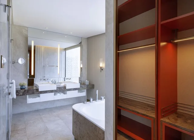 غرفة غراند ديلوكس بسريرين منفصلين، Grand Hyatt Xi an 4/5